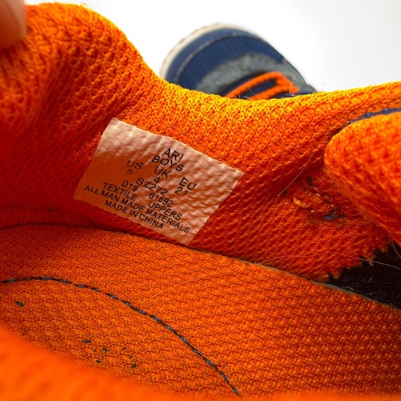 Stride Rite Kids Sneakers - Blue and Orange - Picture 6 of 7